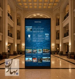 دیجیتال ساینیج در هتلها: اطلاعرسانی و راهنمایی مهمانان