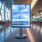 دیجیتال ساینیج در فرودگاه