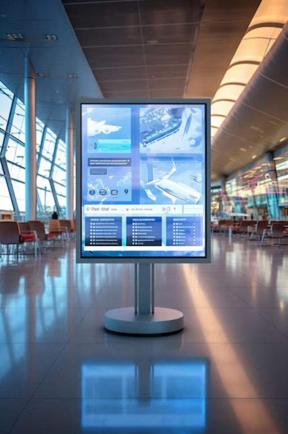 دیجیتال ساینیج در فرودگاه